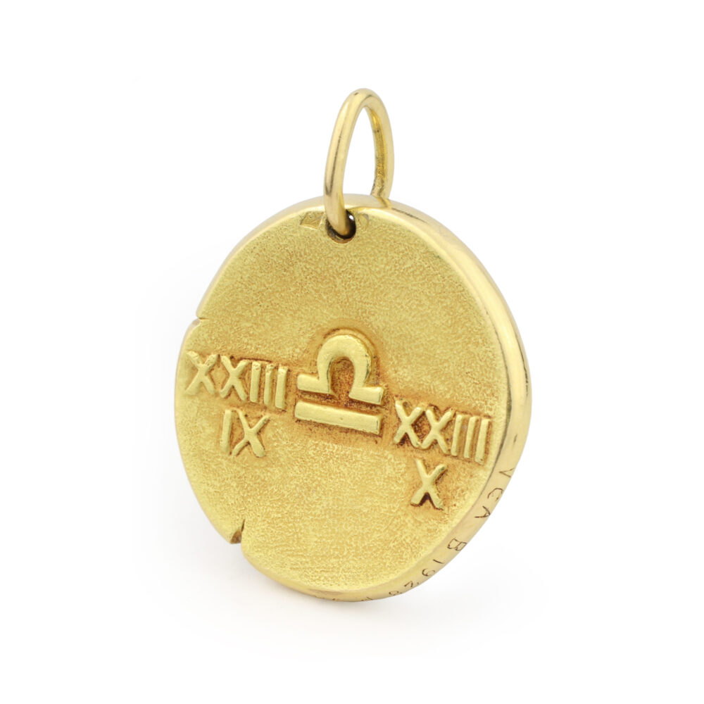 Van Cleef & Arpels Georges L’Enfant Libra Zodiac Pendant