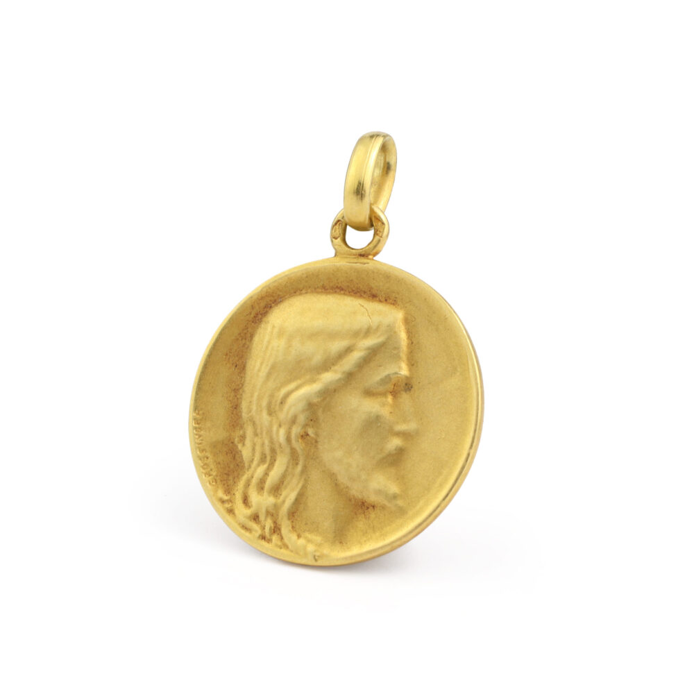 Cartier Mid Century Religious Gold Pendant