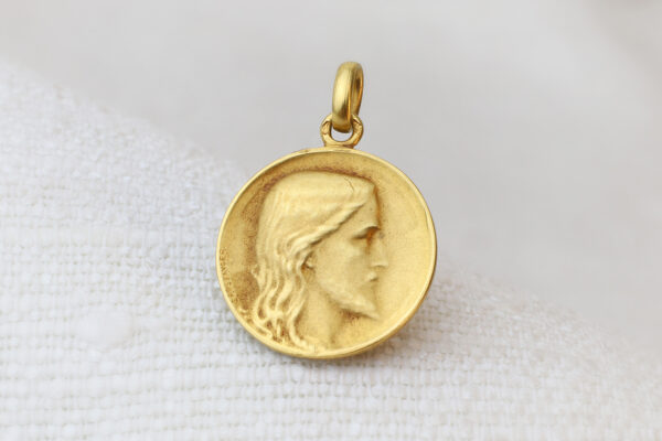 Cartier Mid Century Religious Gold Pendant