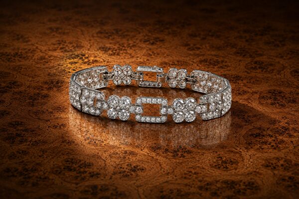 Cartier Art Deco Diamond Set Bracelet» Price on Request «