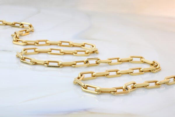 Cartier ‘Santos’ Gold Chain Necklace