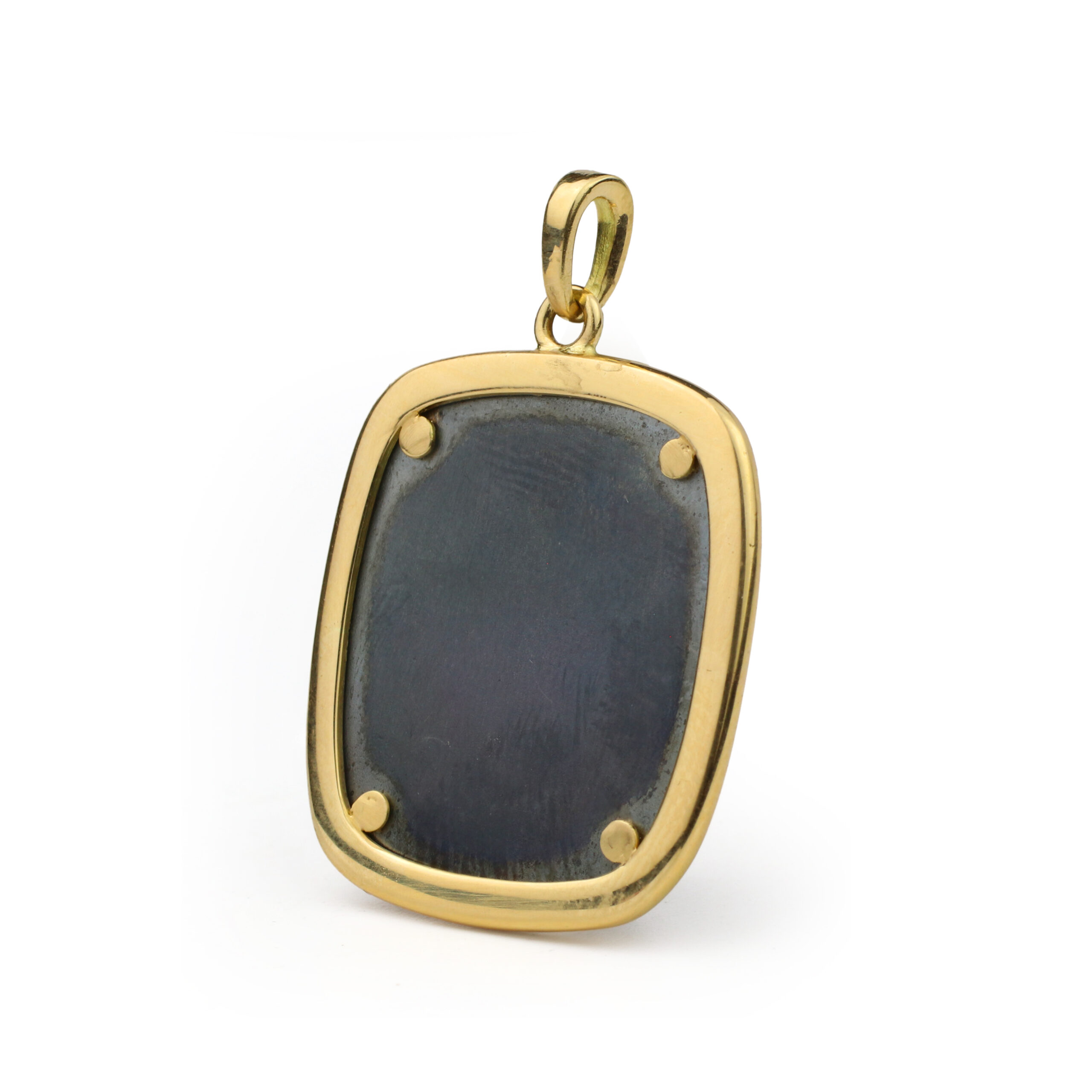 Diamond and Gold Epigram 'A VOUS SEULE' Pendant