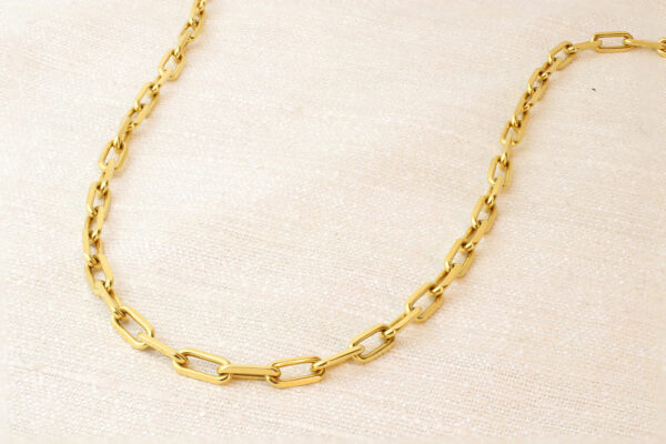 Cartier ‘Santos’ Gold Chain Necklace