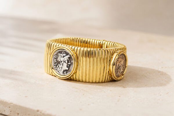 Bulgari ‘Monete’ Ancient Coin and Tubogas Bracelet