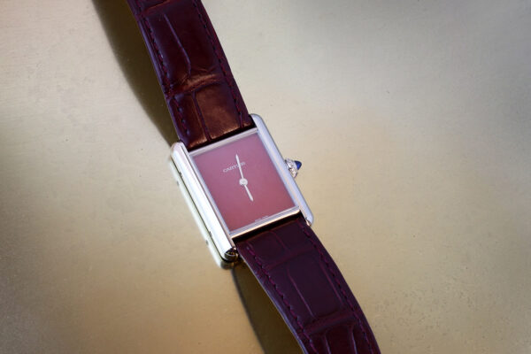 Cartier Must Tank Stainless Steel Watch