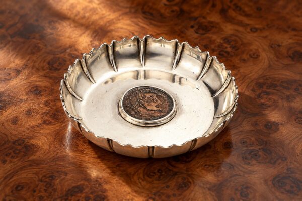 Bulgari ‘Monete’ Ancient Coin and Sterling Silver Dish