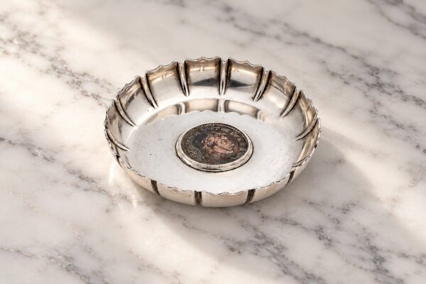 Bulgari ‘Monete’ Ancient Coin and Sterling Silver Dish