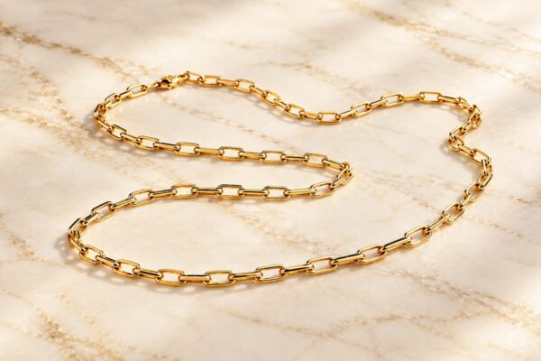Cartier ‘Santos’ Gold Chain Necklace